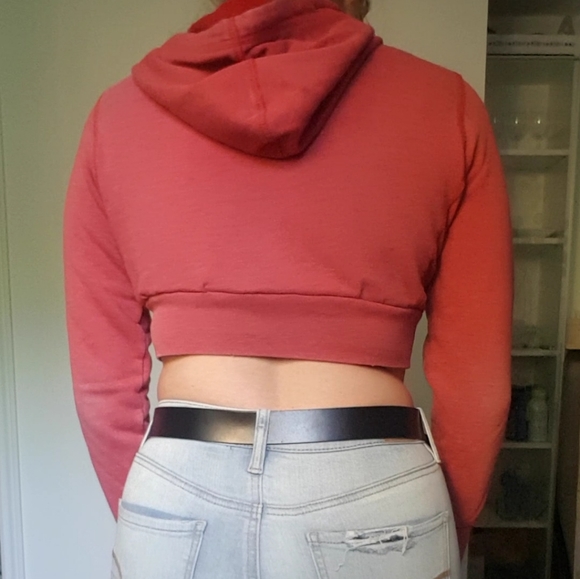Cropped American Eagle reworked hoodie - Picture 9 of 10